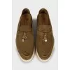 Summer Charms Walk Brown Loafers
