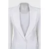 White fitted jacket