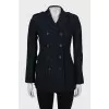 Black wool jacket