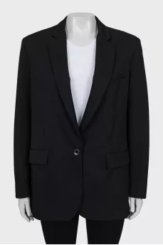 Black wool jacket