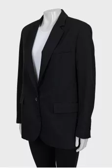 Black wool jacket