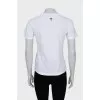 White T-shirt with brand logo
