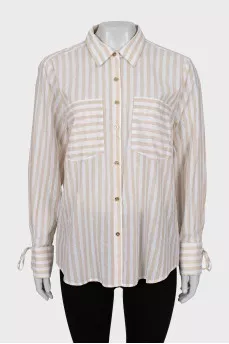 Striped Print Shirt