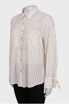 Striped Print Shirt