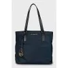 Textile shoulder bag