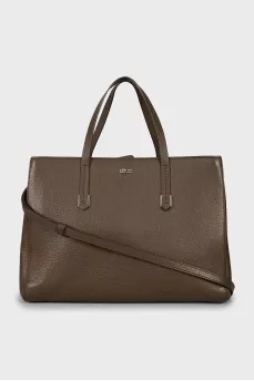 Nadalia Leather Tote Bag