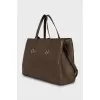 Nadalia Leather Tote Bag