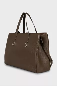 Nadalia Leather Tote Bag