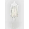 White lace dress