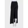 Black maxi skirt with tag