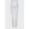 Classic white trousers with arrows