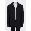Black tweed jacket