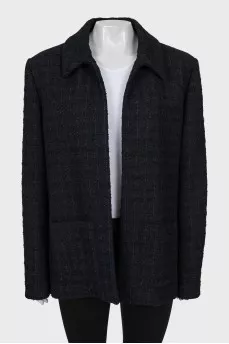 Black tweed jacket
