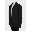 Black tweed jacket