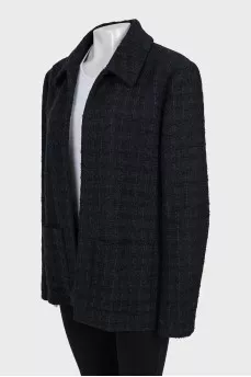 Black tweed jacket
