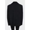 Black tweed jacket