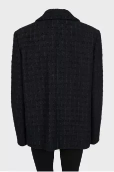 Black tweed jacket