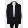 Black tweed jacket