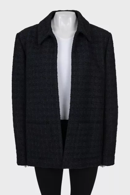 Black tweed jacket