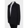 Black tweed jacket