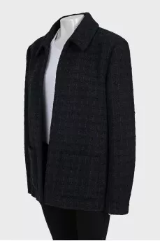 Black tweed jacket