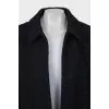 Black tweed jacket