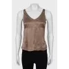 Cashmere and silk T-shirt