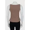 Cashmere and silk T-shirt