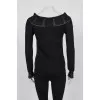 Vintage black pullover