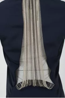 Dress-gylet with seats