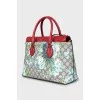 Canvas bag with signature print