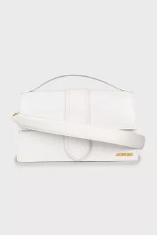 Leather bag Le grand Bambino white