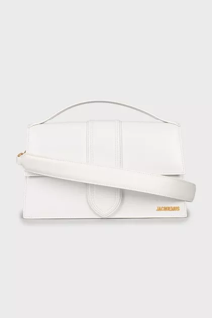 Leather bag Le grand Bambino white