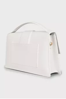 Leather bag Le grand Bambino white