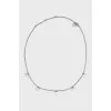White gold necklace