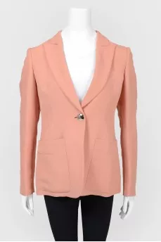 Loading jacket with overhead pockets