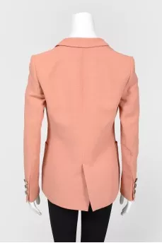 Loading jacket with overhead pockets