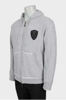 Чоловіча толстовка з блискавками з боків