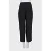 Wide trousers with arrows