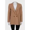Straight jacket in brown
