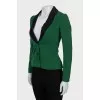 Green wool jacket