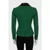 Green wool jacket