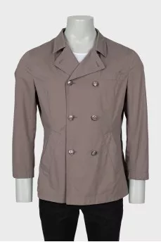 Men's buttoned coat