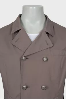 Men's buttoned coat