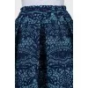 Wide skirt decorated with lace