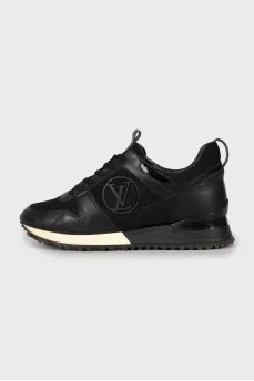 Leather and textile sneakers Run Away