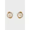 Men's Two-Tone Cufflinks with Twist Clasp