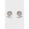 Men's Two-Tone Cufflinks with Twist Clasp