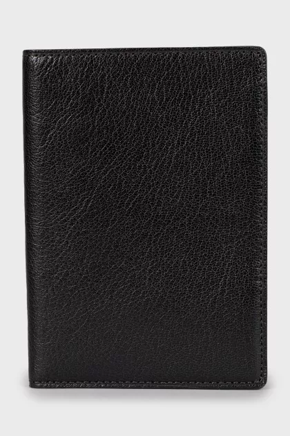 Leather passport cover