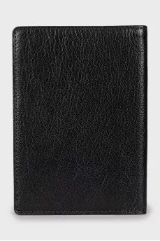 Leather passport cover